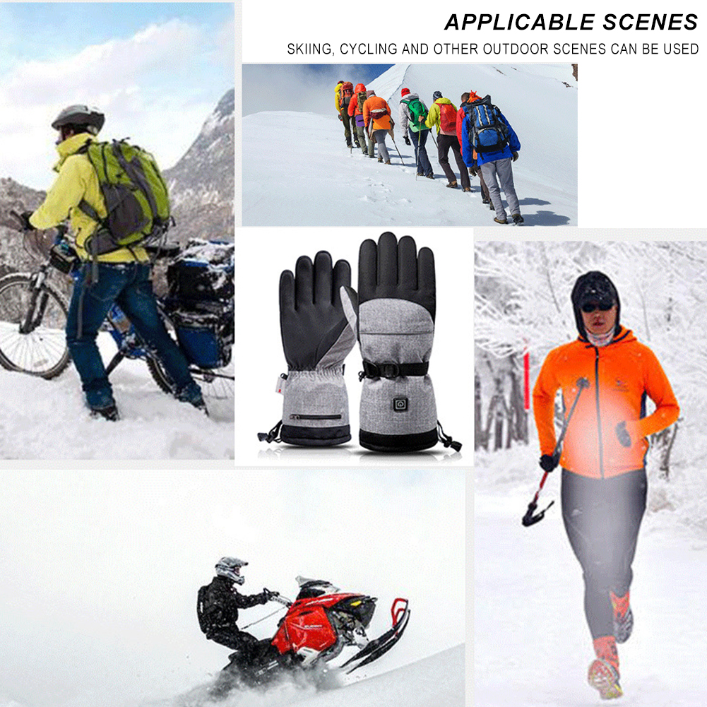 Electric Heated Gloves Men Wom - đánh giá và giá Touch Screen Gloves