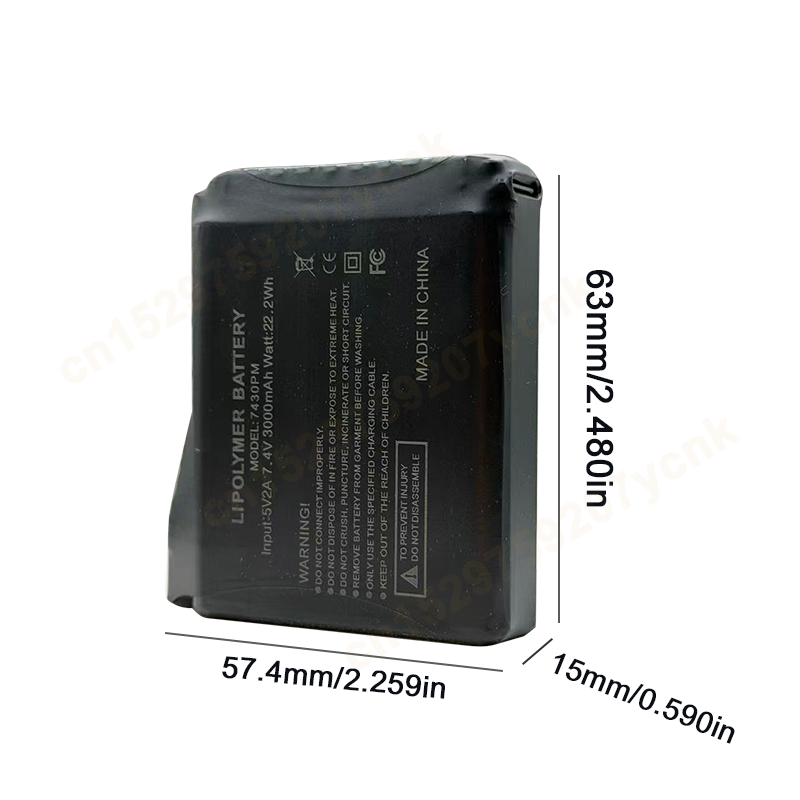 7.4V 3000mah Heated Gloves Bat - đánh giá và giá Heated Vest Battery