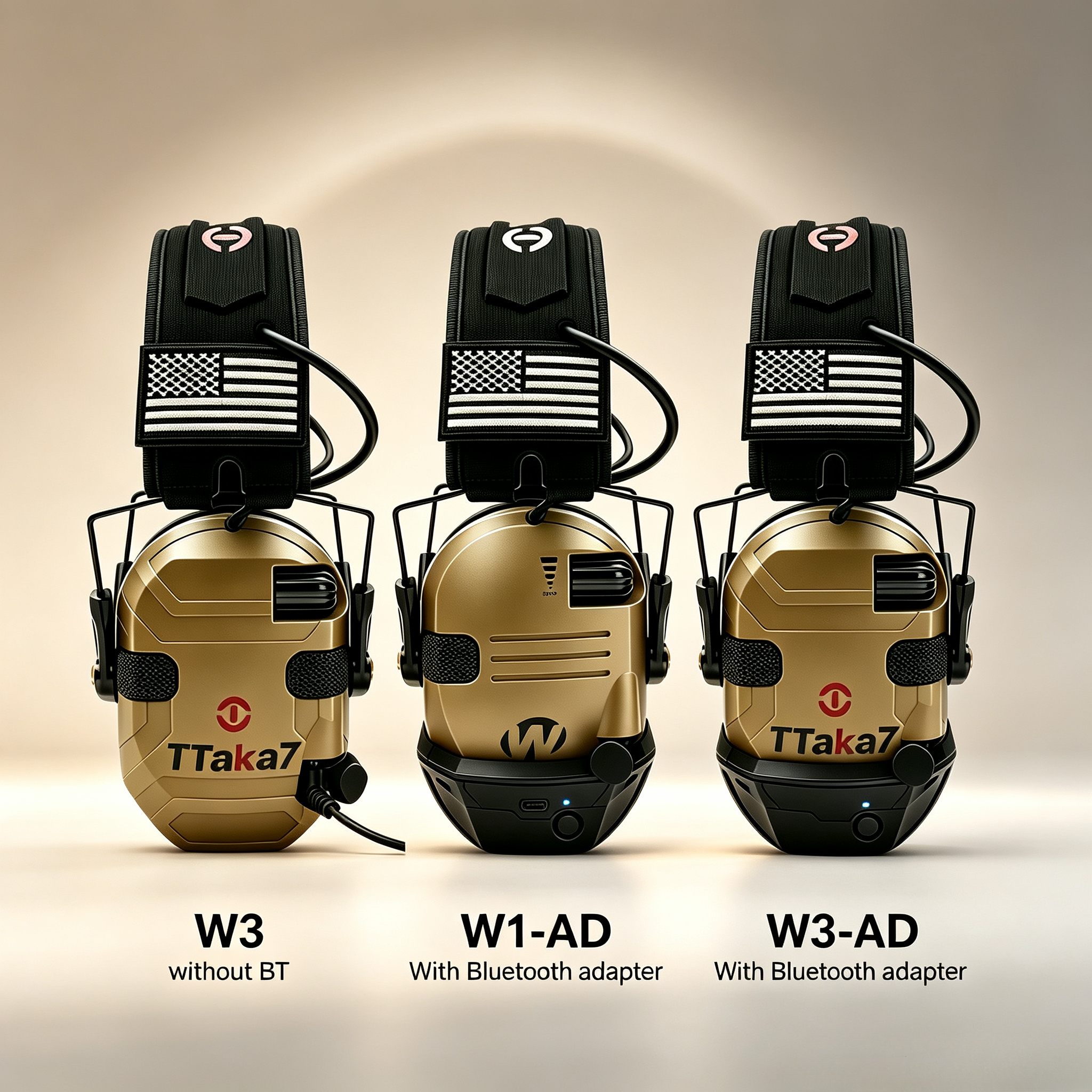 New W1/W3 Foldable Electronic  - đánh giá và giá Earmuffs Foldable