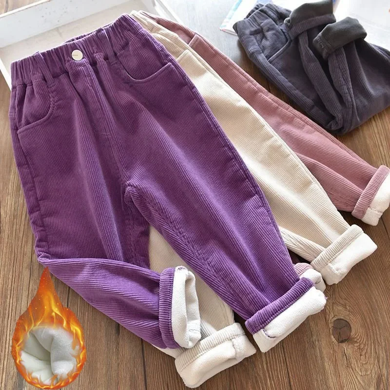 Girls Corduroy Pants Winter Wa - đánh giá và giá Corduroy Pant Warm