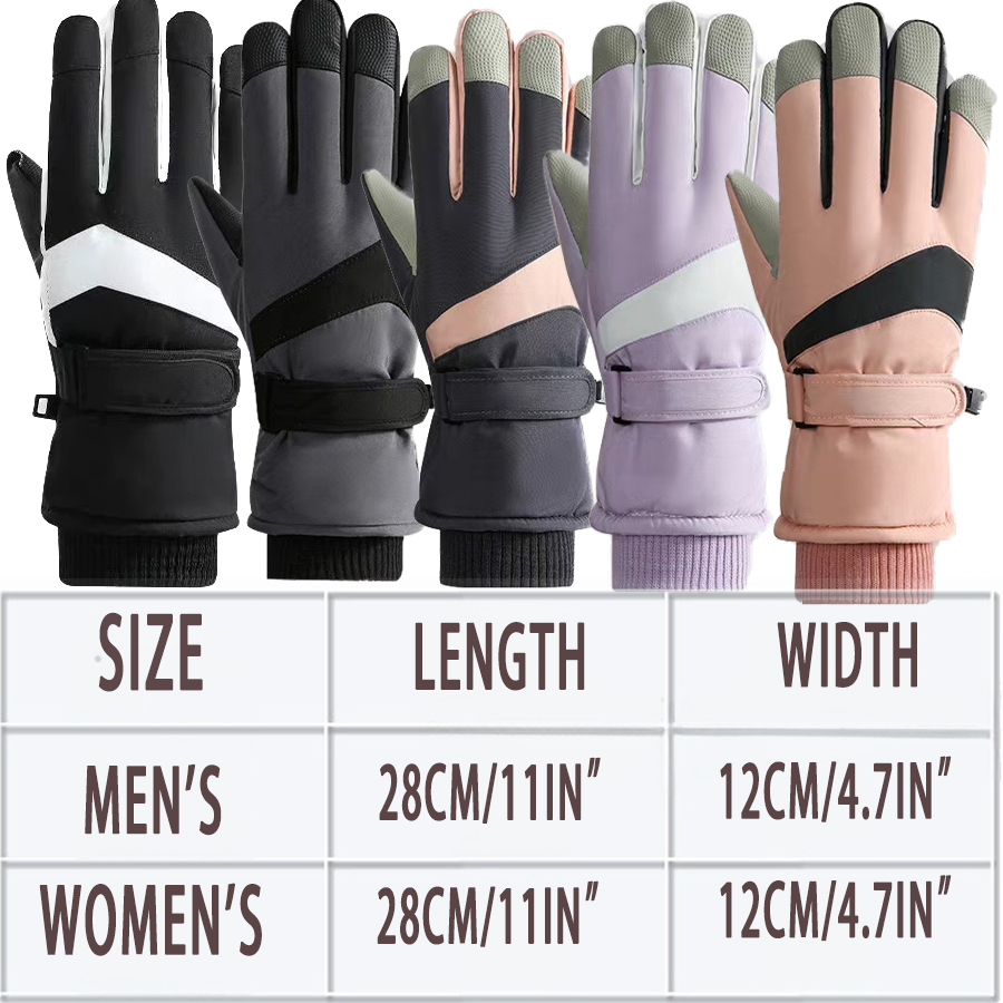MuqiNush Waterproof Windproof  - đánh giá và giá Snow Glove Insulated