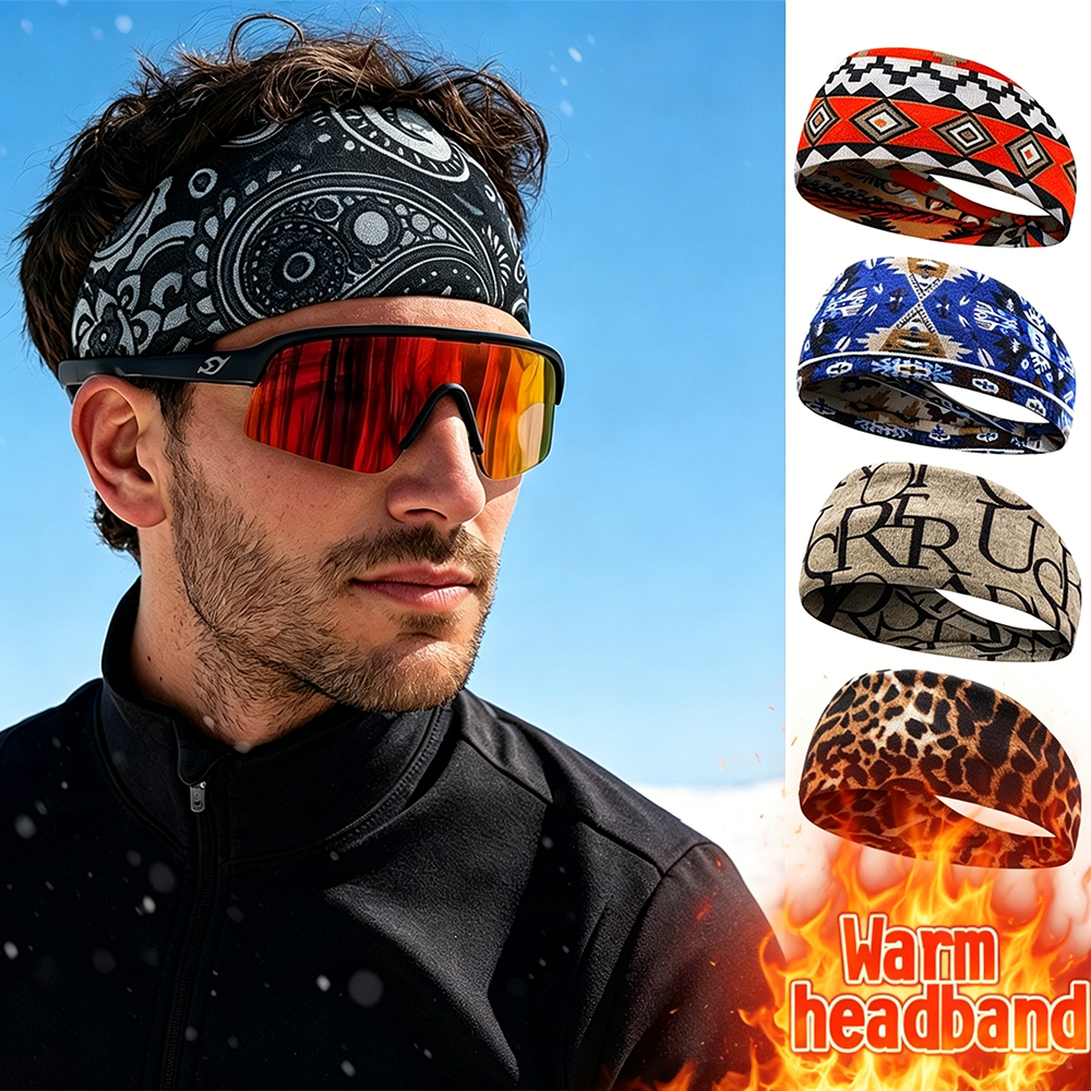 Printed Fleece Headband Winter - đánh giá và giá Fleece Ear Warmer Band