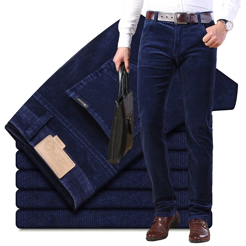Mùa Thu Đông Nam Dày Ấm Quần R - đánh giá và giá Corduroy Pant Warm
