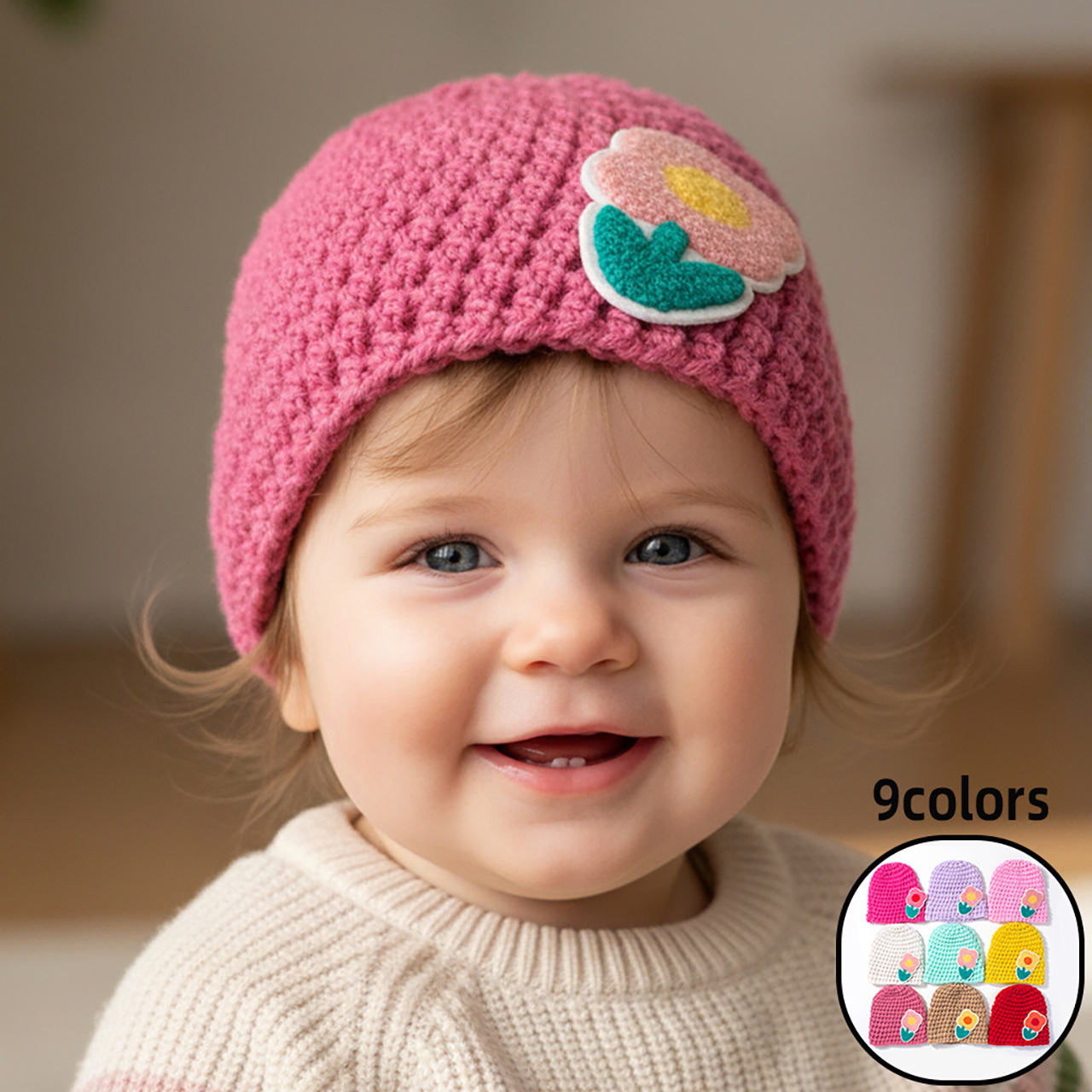 0-3Year Newborn Knit Pullover  - đánh giá và giá Knit Beanie Hat Warm